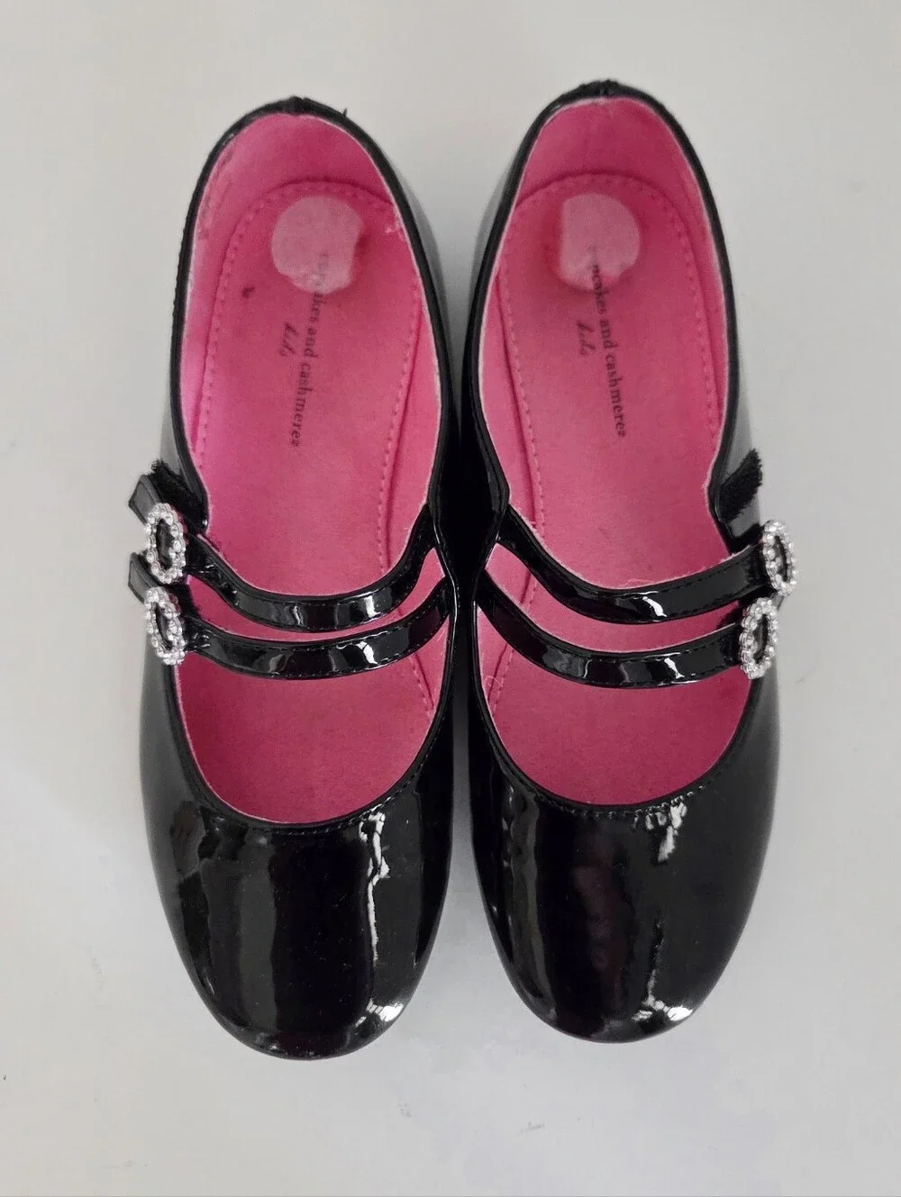 Cupcakes & Cashmere Patent Leather Girls Dress Shoes Size Y2